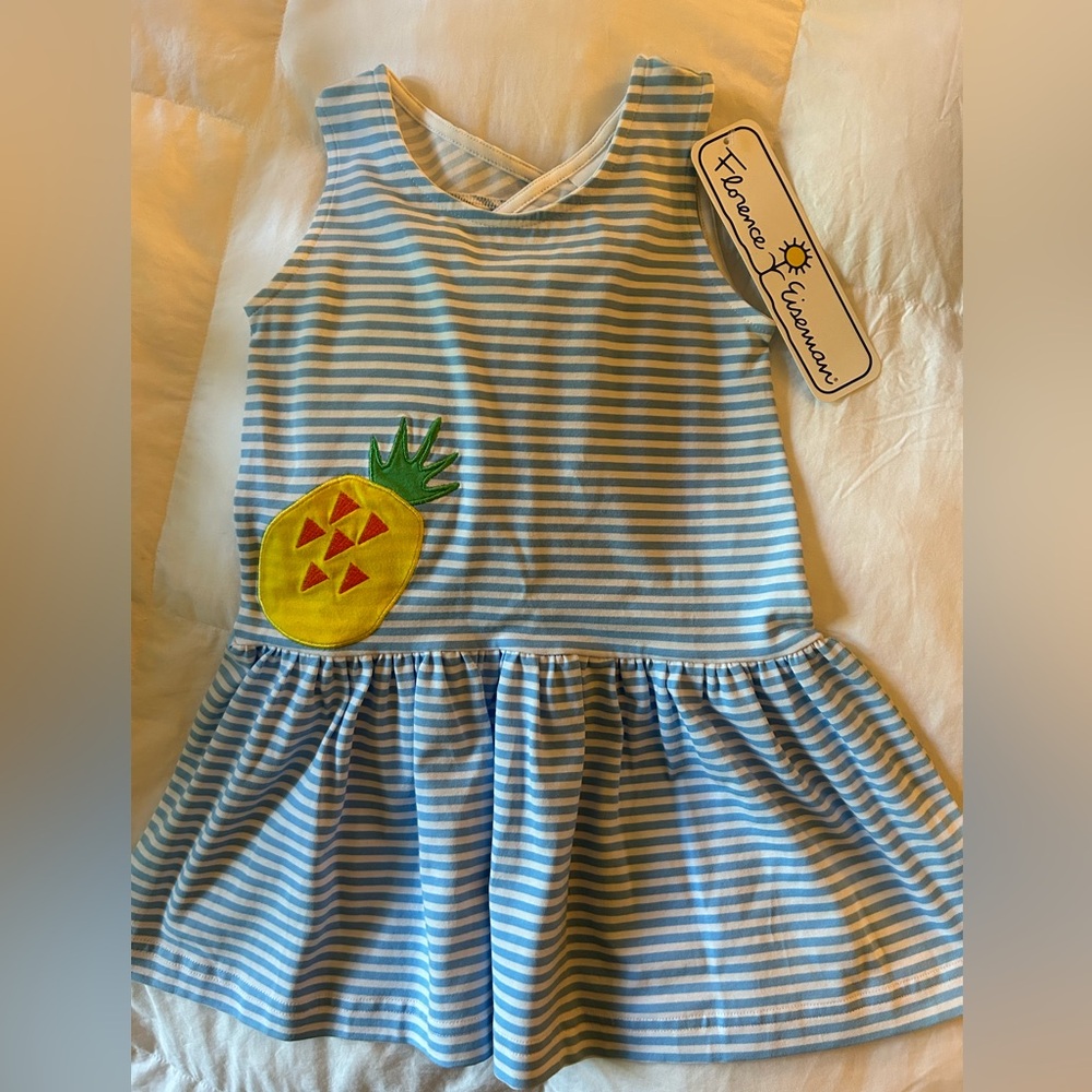 Florence Eiseman Pineapple Toddler Dress, size 4